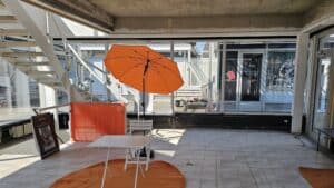Blick ins Glashaus