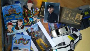 Collage zum Buch Turbulente Freundschaft